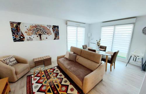 Cosy Home 1 - Spacieux 3 pièces avec parking - 30 min de Paris - Foto 4
