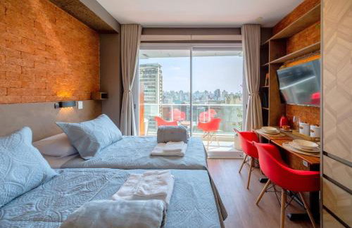 Estúdio charmoso com vaga e sacada a 50 metros do Metrô Luz - Foto 27