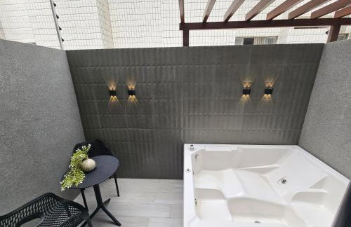 Flat com jacuzzi, lindo, confortável, 55m da Praia do Bessa, Caribessa - Foto 34