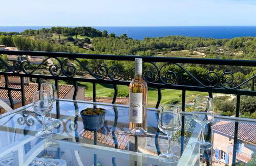 T3 vue mer exceptionnelle au domaine Frégate Bandol - Foto 1