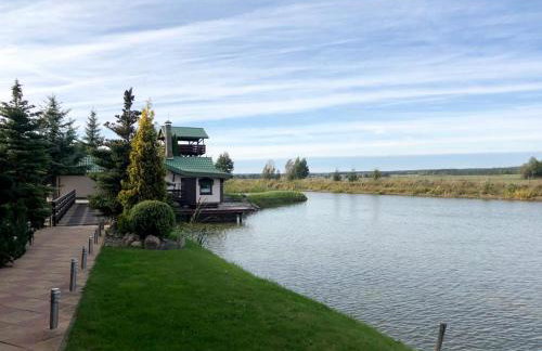 Domek nad stawem - Foto 14