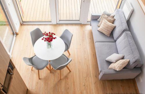 Sovanova Domki w Górach Sowich z Tarasem i Widokiem - Foto 67