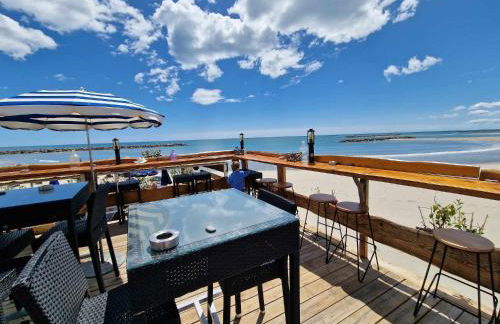 Appartement 1ere ligne piscine terrasse au bord de la plage front de mer avec vélos - Foto 79