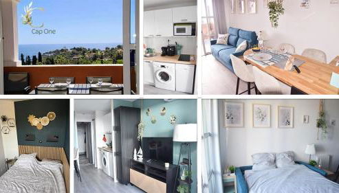 Cap One, au cœur de Cap Esterel VUE MER & PISCINES - Accès piscines et parking couvert inclus - Foto 2