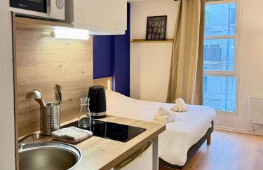 Studio Le 313, confortable et tout équipé, Garage Gratuit et Privatif à Nancy - Foto 7