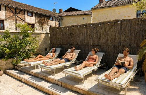 Maison Azur - Piscine - Cinéma privé - 15 min Saumur - Foto 8