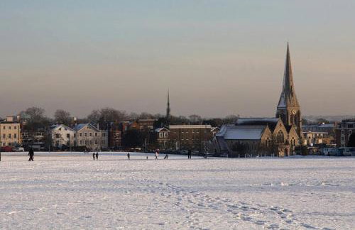 Elegant & spacious parkside 2-bedroom 2-bathroom flat in period building facing Blackheath - parking, great Greenwich location, easy for O2 Arena and City, very near Marathon start line! - Foto 22