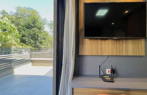 Estúdio One Ecovile | Vista Espetacular | Gonzaga Stays - Foto 14