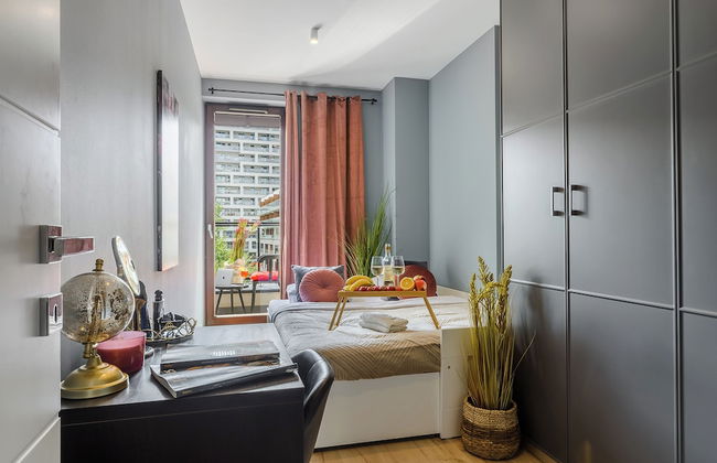 Lumina apartment with balcony Warsaw - Photo 3