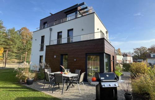 Exklusives Ferienhaus am See mit Hund, Sauna, Garten, 140qm - Foto 5