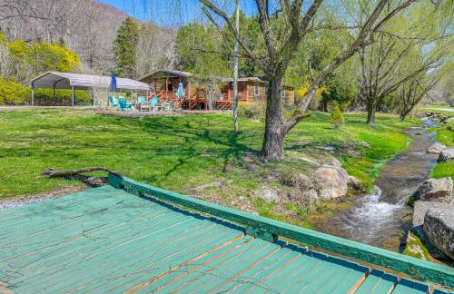 Fire Pit and Decks Creekside Cabin in Robbinsville - Foto 32
