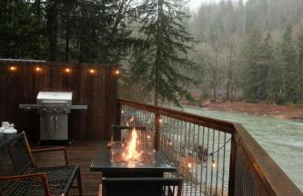Boutique River Cabin, Infrared Sauna, Hot Tub - Foto 30