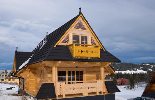 Góralski Domek Łopatówka z kominkiem i Banią - Jacuzzi! - Foto 66