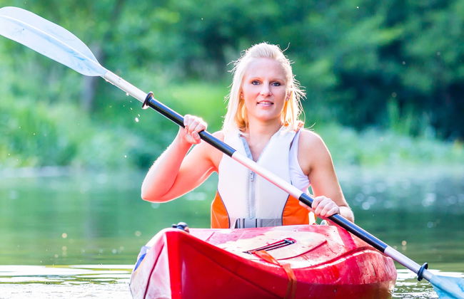 Descenso del Pas en canoa - Foto 2