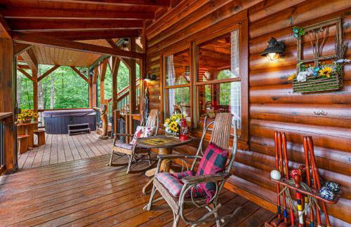 Three Loves Cabin - Three Loves Cabin - Cherry Log GA - Hot Tub, Fire Pit - Foto 18