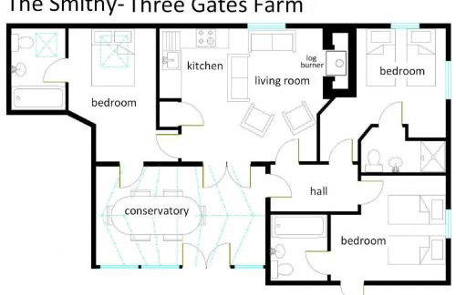 The Smithy nr Huntsham - Foto 18