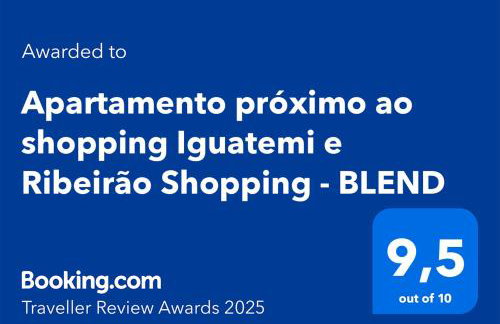 Apartamento próximo ao shopping Iguatemi e Ribeirão Shopping - BLEND - Foto 36