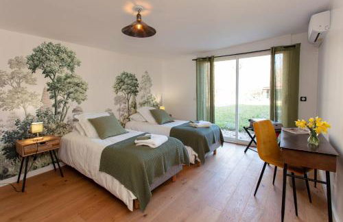 La Porte d'Arcy - grand jardin et piscine partagée - Foto 3