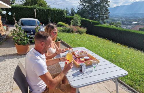 Studio Bellevue appart indépendant rénové 2024 piscine parking proche centre Annecy - Foto 17