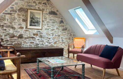 Les Galets - family house in the village of Guimaec 8p - Foto 13