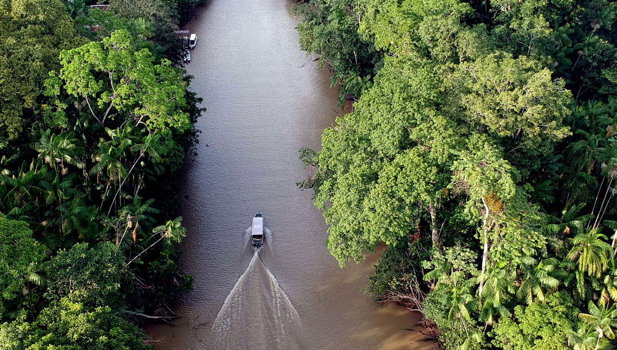 Paseo en barco por la isla de Combú