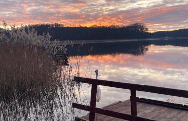 DOMEK W BRZOZACH nad jeziorem z balią na wyłączność - Foto 36