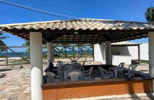 Apto em condomínio "PÉ NA AREIA" na praia de Guaibim! - Foto 8