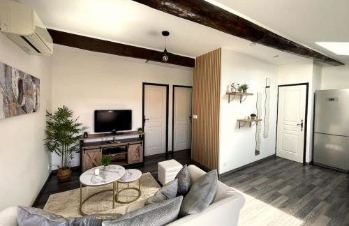 Charme urbain sous les toits-Terrasse/Clim/Parking - Photo 4