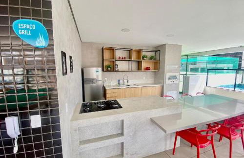 Apto Corais do Mar 290m Praia Jatiuca - Foto 17