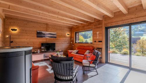 Chalet paisible 3 étoiles Sauna, Cheminée, Terrasse Sud, Vue montagne, Bois & Pierre authentique et confort moderne - Photo 3