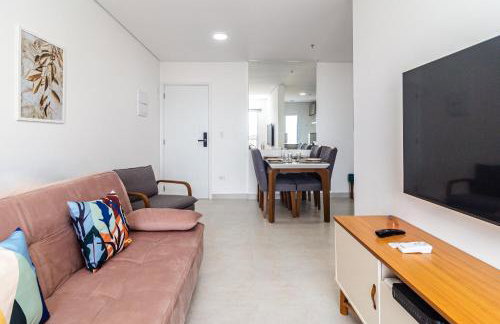 Apartamento Aconchegante e Elegante com Ar-Condicionado, Piscina, Garagem e Varanda Gourmet a 3 min da Praia - Photo 12