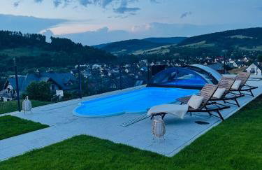 Apartament Krynica-Zdrój - Powroźnik -Muszyna- Dom na wzgórzu- House on the hill z basenem - Foto 5