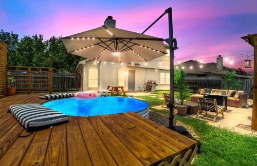 Cowboy Pool - Large Patio - King Bed - Firepit Table - Pet Friendly - Photo 48