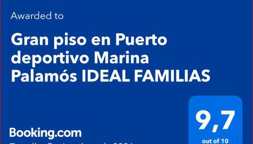 Gran piso en Puerto deportivo Marina Palamós IDEAL FAMILIAS - Foto 2