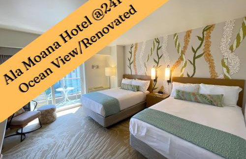 Ala Moana Hotel 24FL Ocean View Renovated - Foto 1