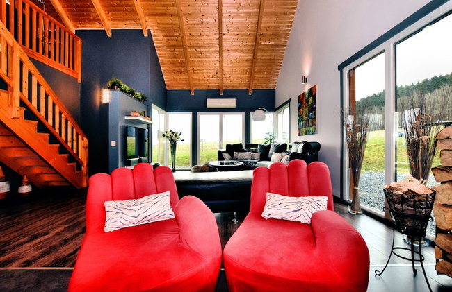 Beautiful Villa with Heated Outdoor Pool, Sauna, Hot Tub in Forest - Foto 16
