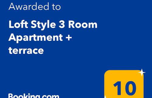 Loft Style 3 Room Apartment + terrace - Foto 13