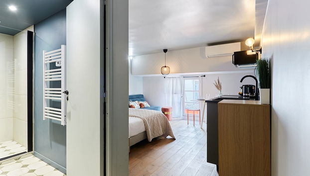 Charming Studio Center of Paris With AC - Foto 2, Habitación