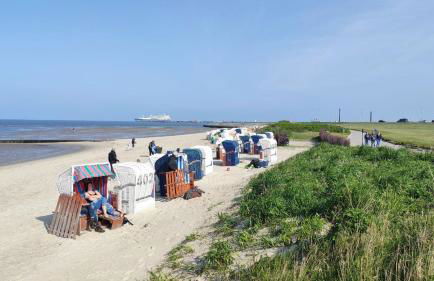 3-Zimmer - FeWo mit TV, zwischen Wilhelmshaven und Hooksiel, mit Badewanne - Foto 50