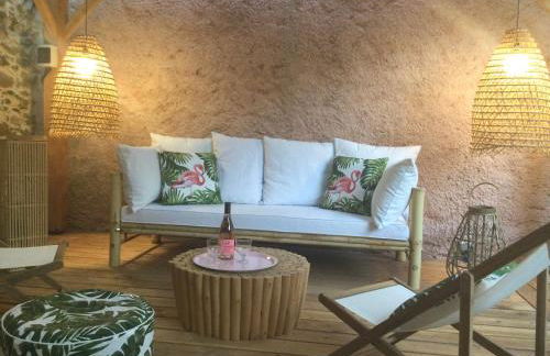 La Bohème. Maison de village cosy, jardin et spa. - Foto 16