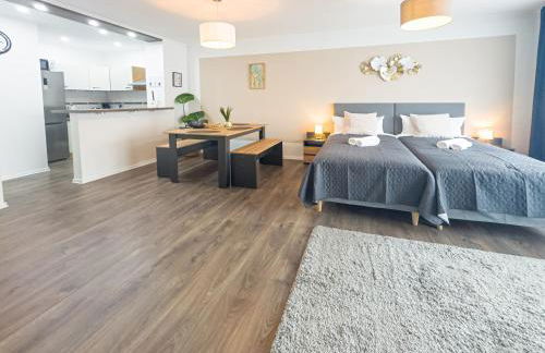 ImmoStay Waterfront Apartments - Balkon über Bremen & Parking - Foto 16