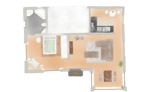 Idyllische Stadtwohnung im Grünen - Foto 6