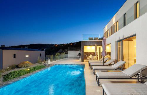 Villa Aristea with sea view, jacuzzi and infinity pool - Foto 74