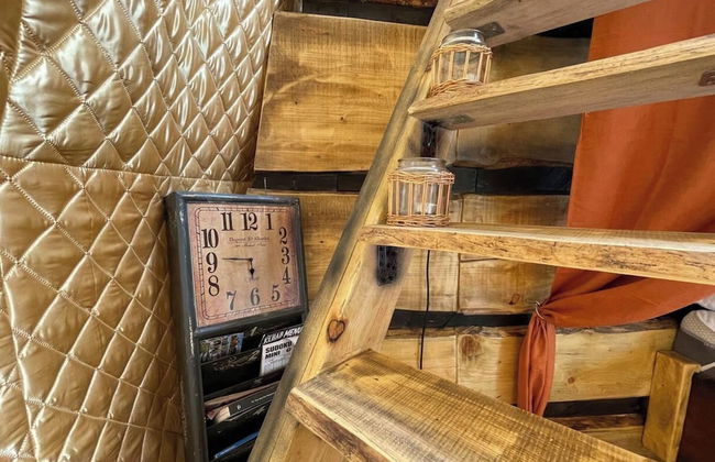 Glamping Jedlova Sleeps 6 With Deck - Foto 10