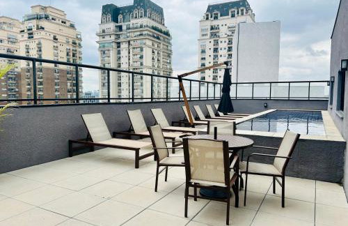 Studio Blue Cidade Jardim - 10 min Estádio Morumbis e Hospital Albert Einstein - Foto 9