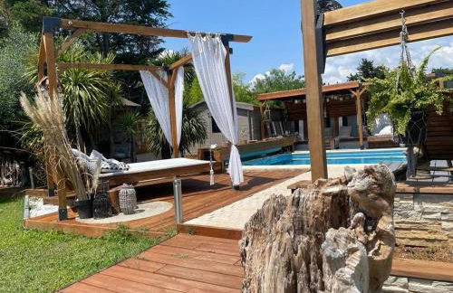 loft, clim, jardin, piscine, calme, parc expo, - Foto 7