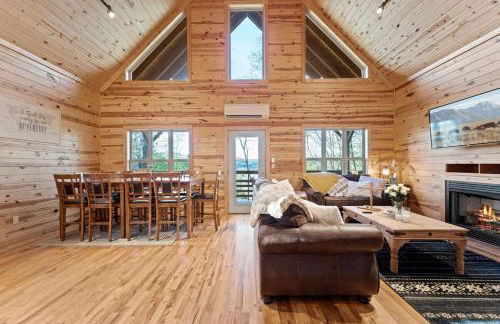 Cabin 3 Mtn View Cabin Near River with Hot Tub and Fire Pit - Foto 7