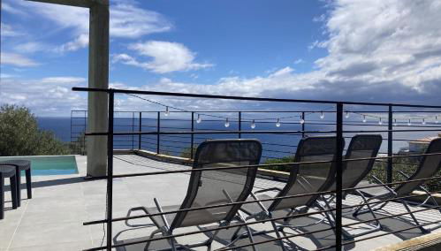Nouvelle Villa Cap Corse Vue Mer et Piscine 3km Bastia - Foto 4