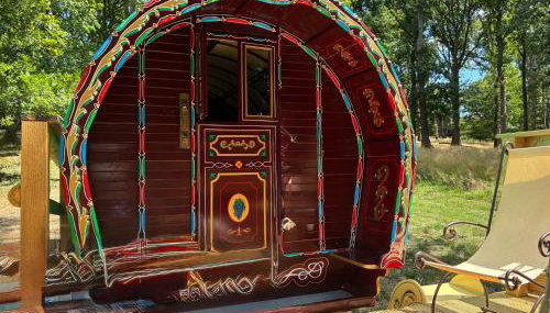2 Guests - Pet Friendly - Traditional Gypsy Vardo - Foto 5