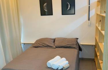 03 - ESTÚDIO com ÁREA PRIVATIVA, Máquina de lavar, Vaga de garagem, Cozinha completa, Wi-fi veloz - Foto 46